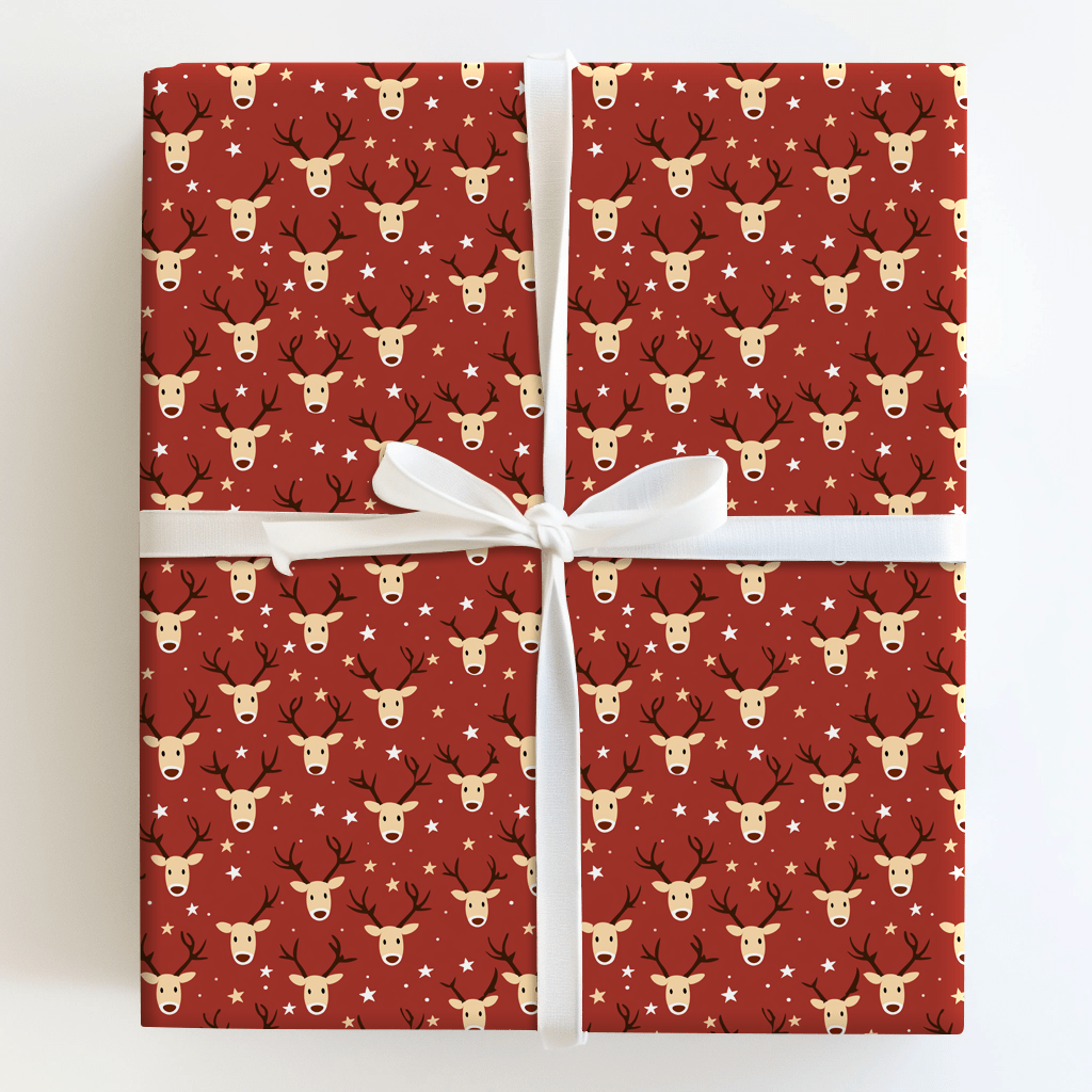 Santa's Sleigh Sparkle - Wrapping Paper - Aspen & Arlo