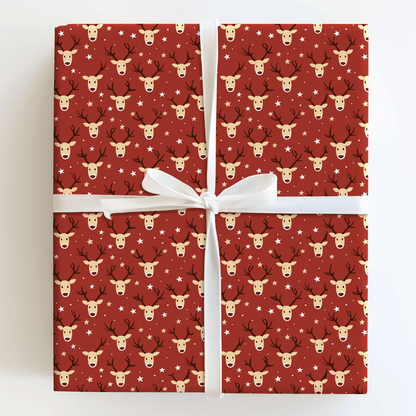 Santa's Sleigh Sparkle - Wrapping Paper - Aspen & Arlo
