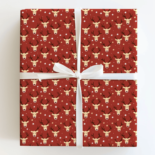 Santa's Sleigh Sparkle - Wrapping Paper - Aspen & Arlo