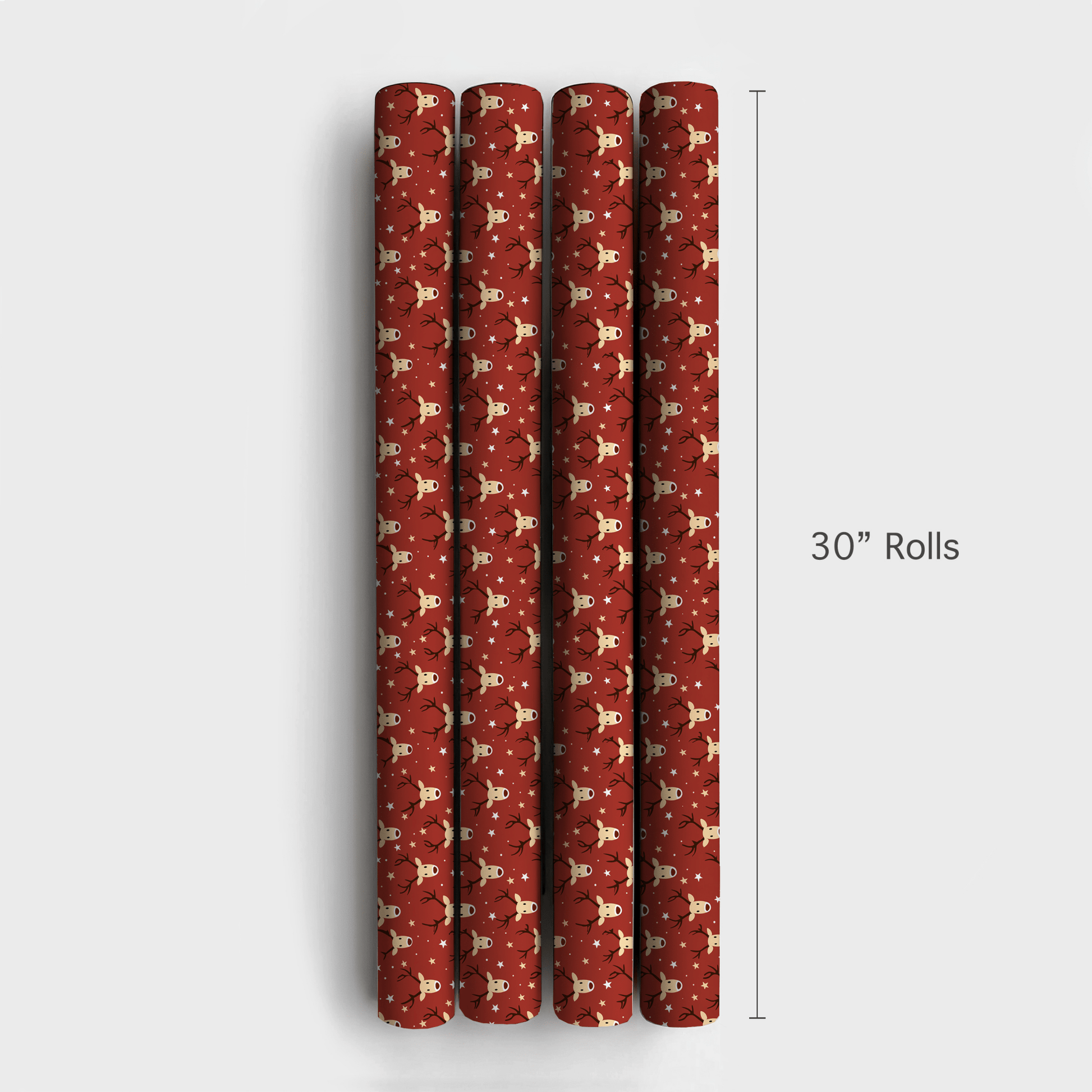 Santa's Sleigh Sparkle - Wrapping Paper - Aspen & Arlo