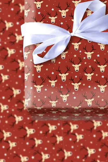 Santa's Sleigh Sparkle - Wrapping Paper - Aspen & Arlo