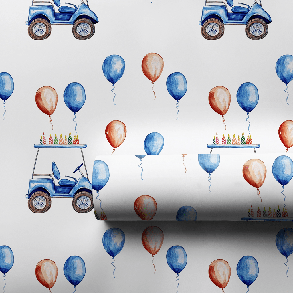 Putts and Presents - Wrapping Paper - Aspen & Arlo