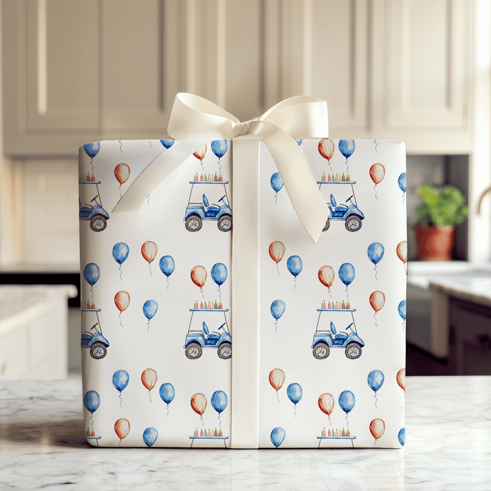 Putts and Presents - Wrapping Paper - Aspen & Arlo