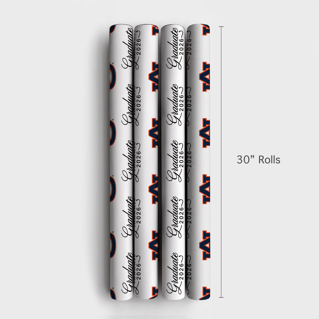 Auburn Graduate 2026 - Wrapping Paper - Aspen & Arlo