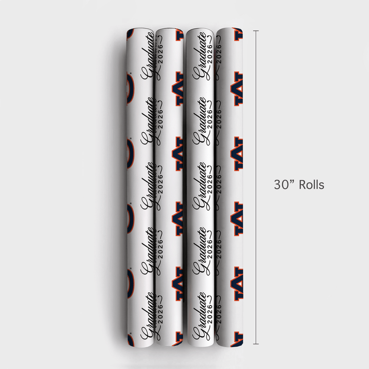 Auburn Graduate 2026 - Wrapping Paper - Aspen & Arlo