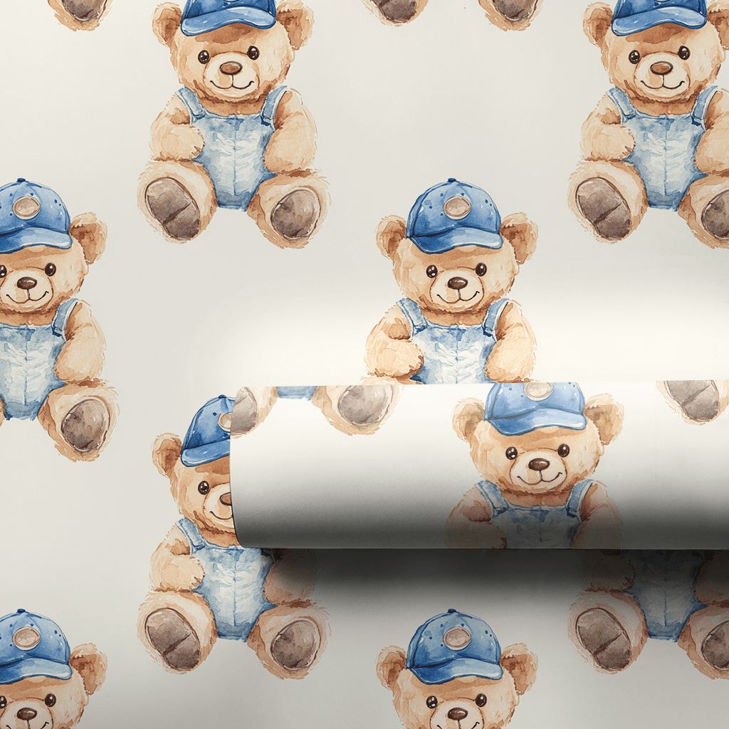 Bear Down - Wrapping Paper - Aspen & Arlo