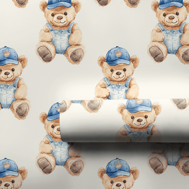 Bear Down - Wrapping Paper - Aspen & Arlo