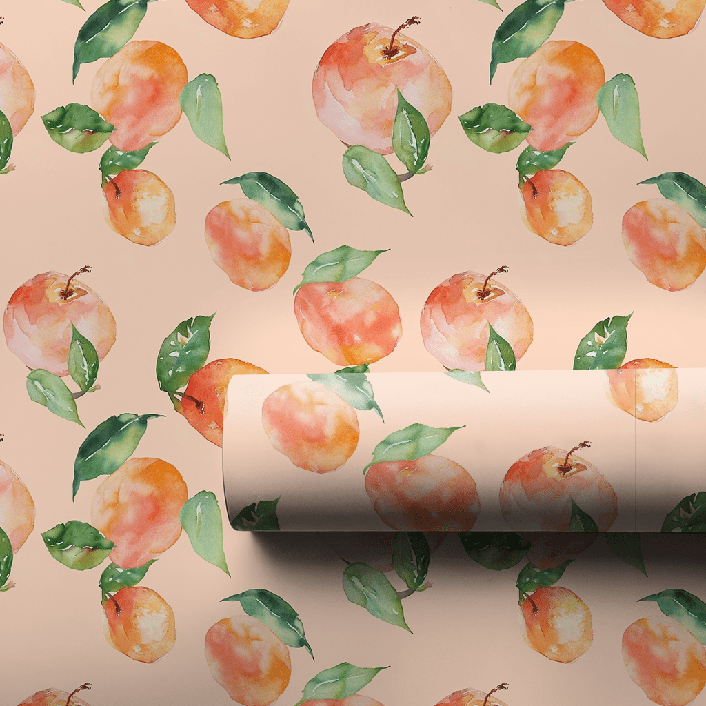 Georgia Peach - Wrapping Paper - Aspen & Arlo