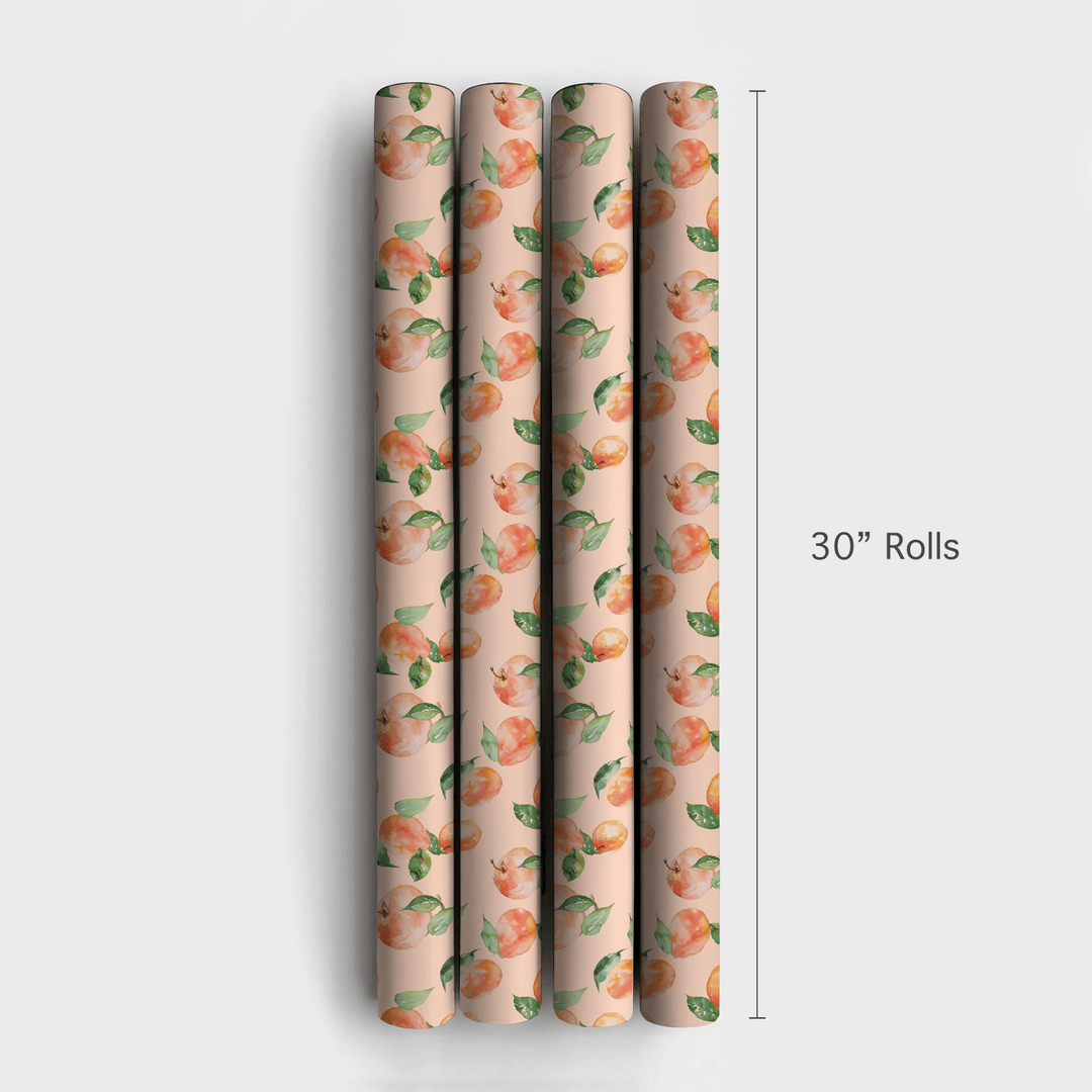 Georgia Peach - Wrapping Paper - Aspen & Arlo