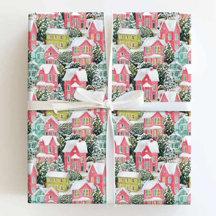 Blush Blizzard - Wrapping Paper - Aspen & Arlo