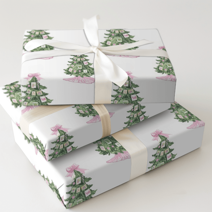 Mahjong Tree - Wrapping Paper - Aspen & Arlo