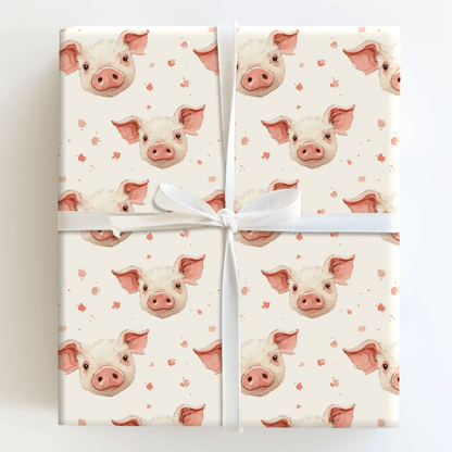 Oink All the Way - Wrapping Paper - Aspen & Arlo