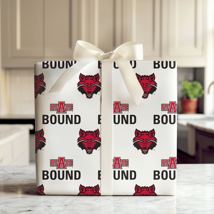 A State Bound - Wrapping Paper - Aspen & Arlo