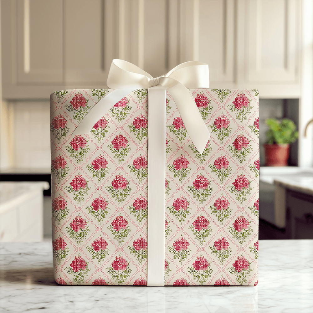 Cottage Stitchery - Wrapping Paper - Aspen & Arlo