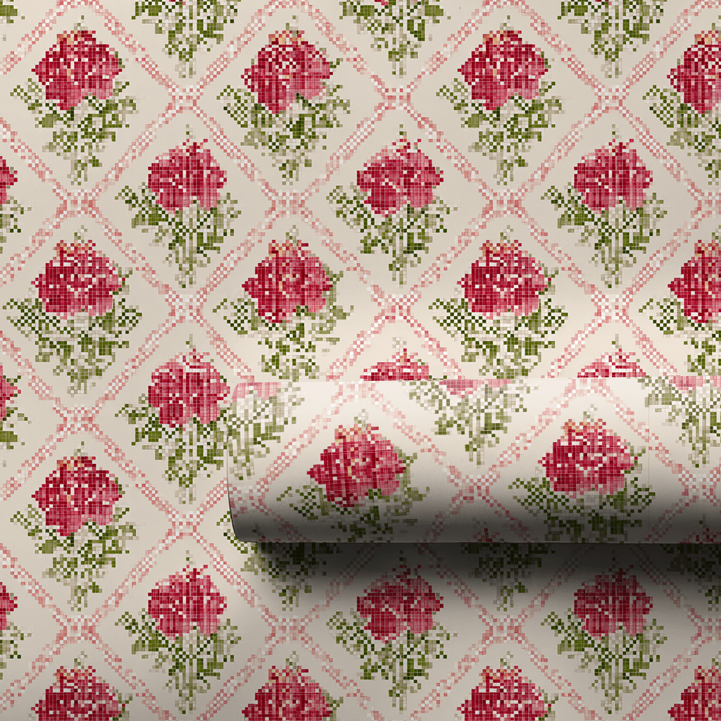 Cottage Stitchery - Wrapping Paper - Aspen & Arlo