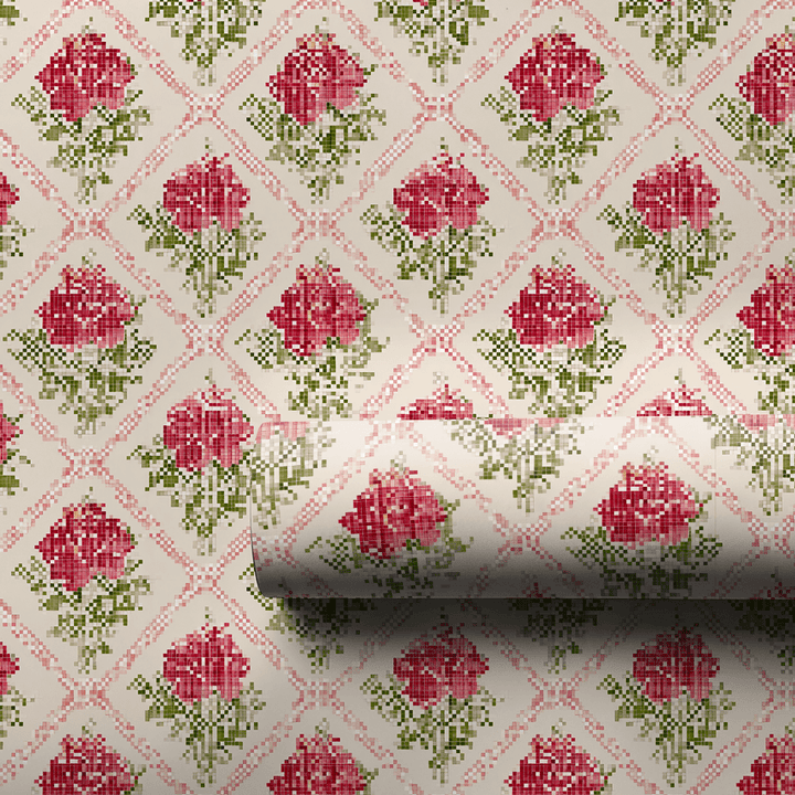 Cottage Stitchery - Wrapping Paper - Aspen & Arlo