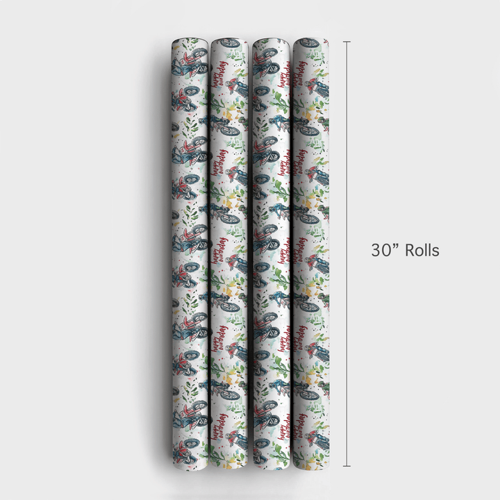 Party Solid - Wrapping Paper - Aspen & Arlo