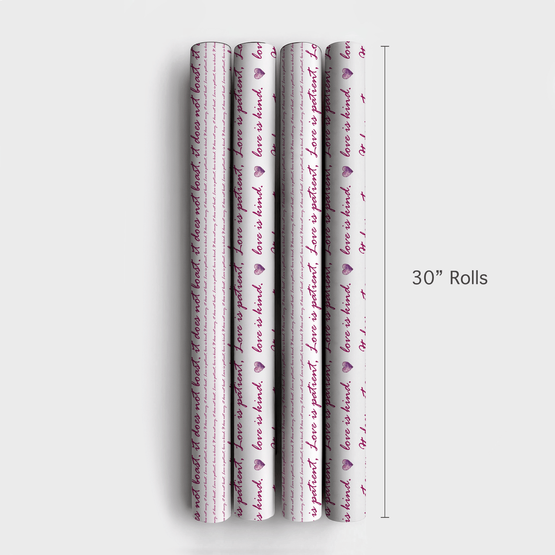 What Love Is - Wrapping Paper - Aspen & Arlo
