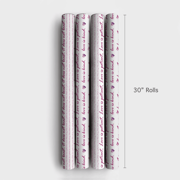 What Love Is - Wrapping Paper - Aspen & Arlo