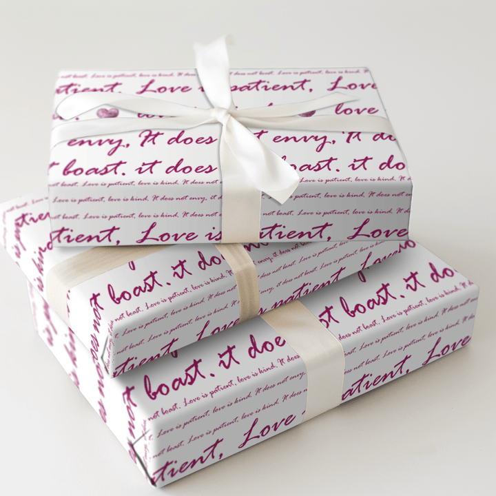 What Love Is - Wrapping Paper - Aspen & Arlo