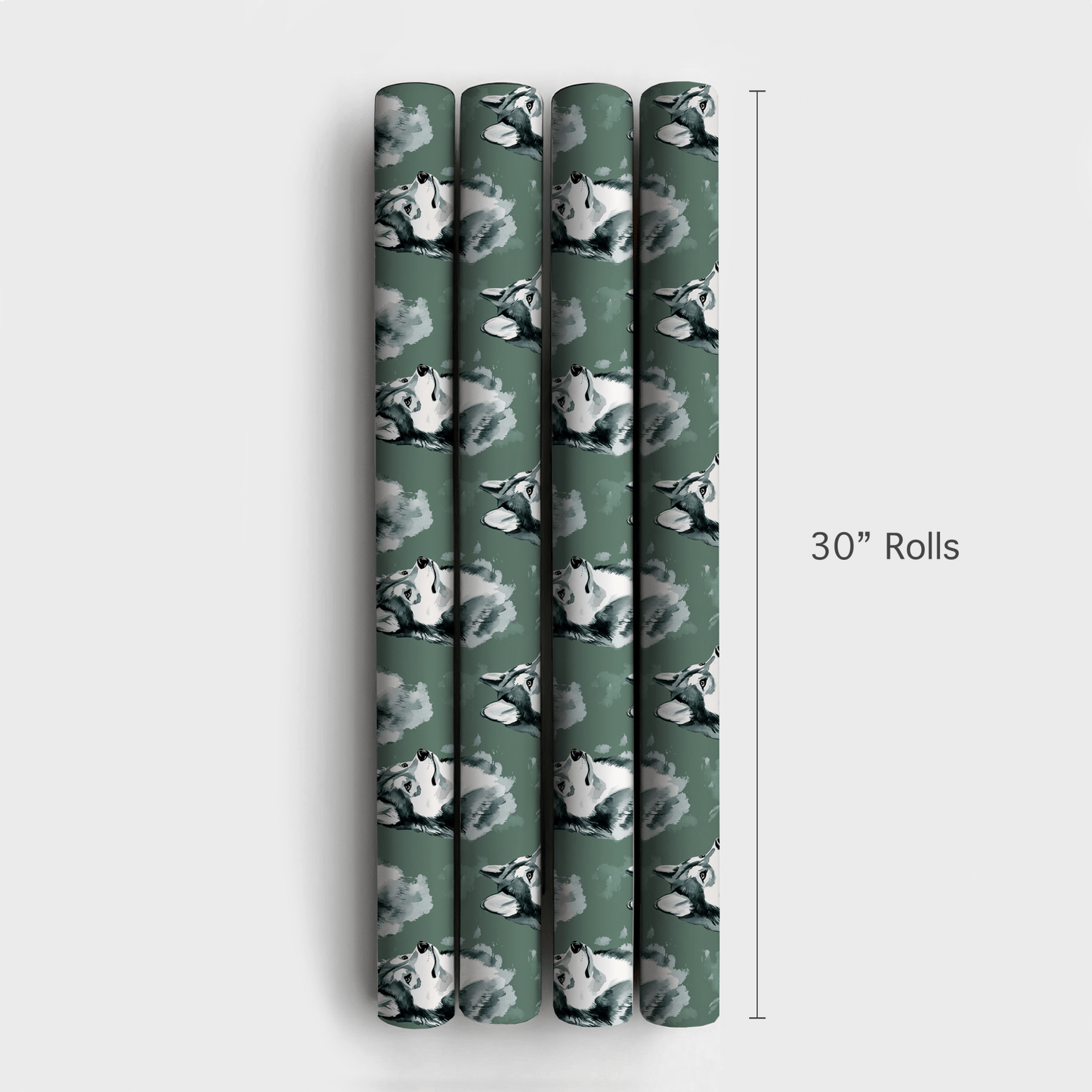 Go Husky Green - Wrapping Paper - Aspen & Arlo