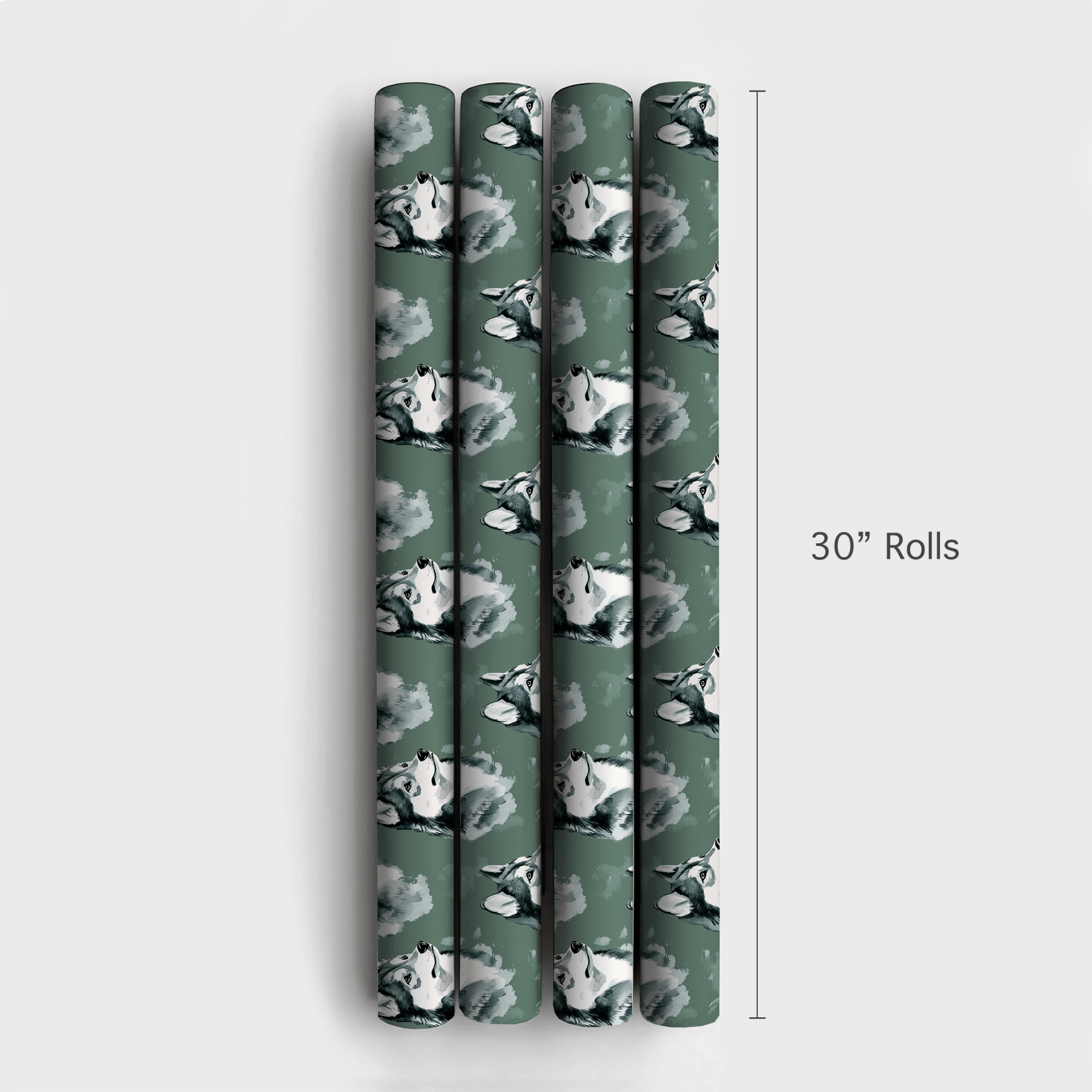 Go Husky Green - Wrapping Paper - Aspen & Arlo