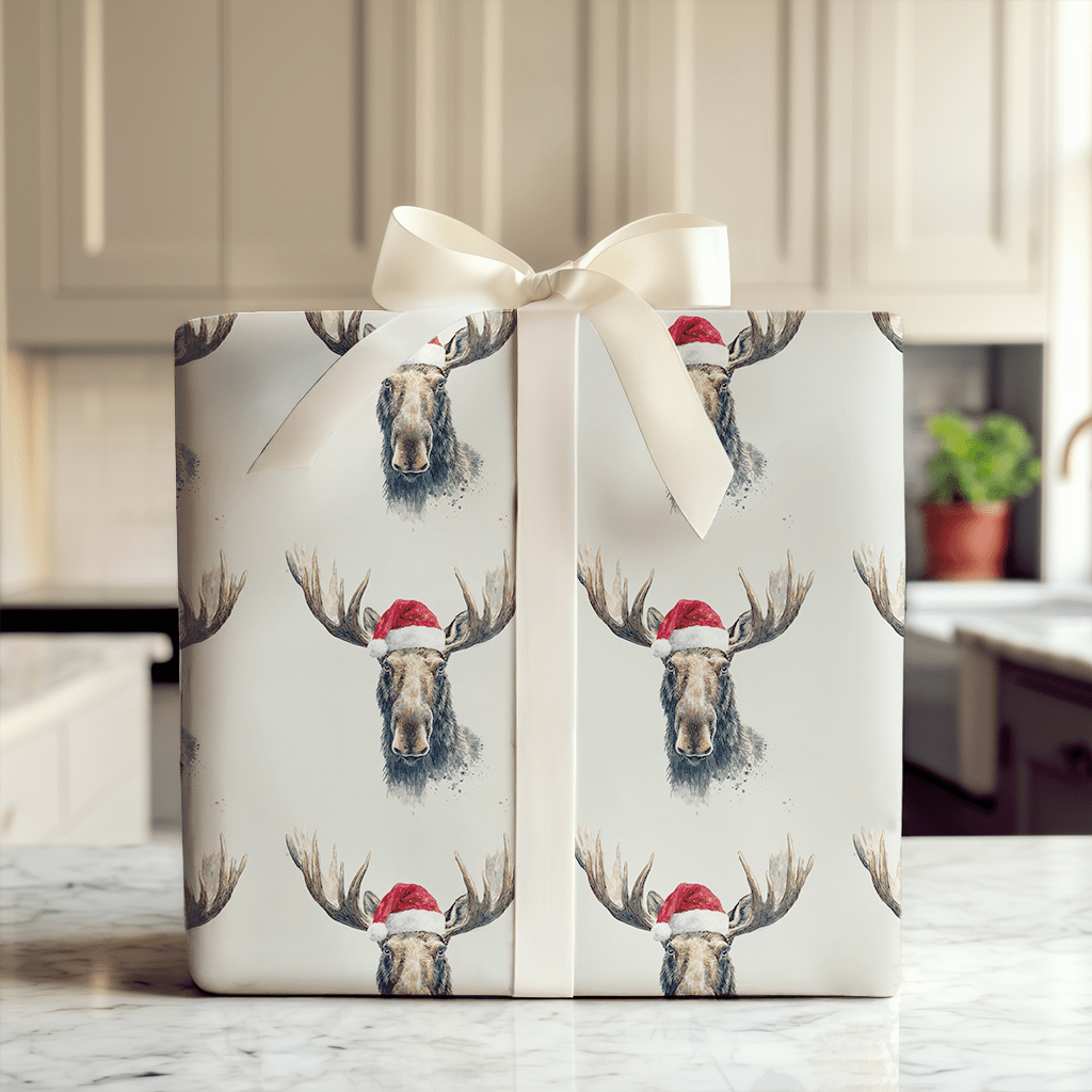 Mooseletoe Merriment - Wrapping Paper - Aspen & Arlo