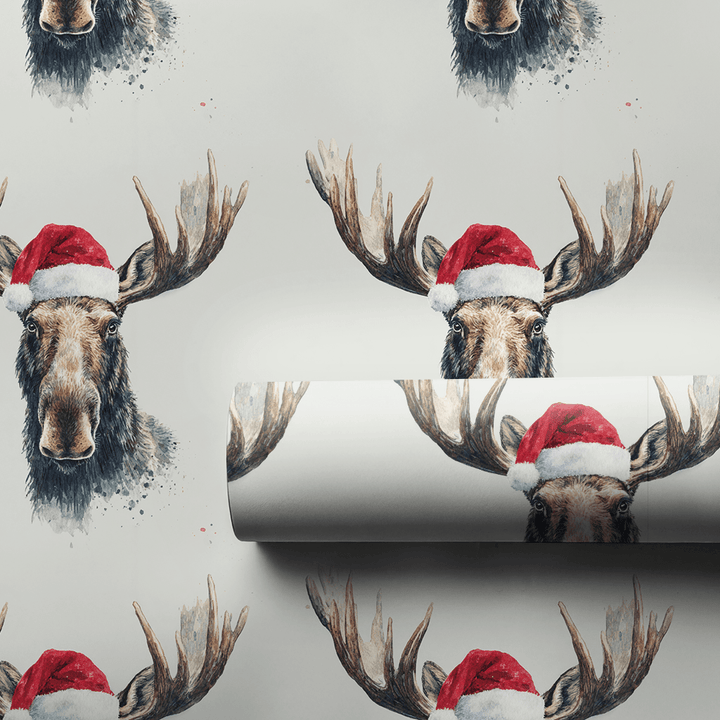 Mooseletoe Merriment - Wrapping Paper - Aspen & Arlo