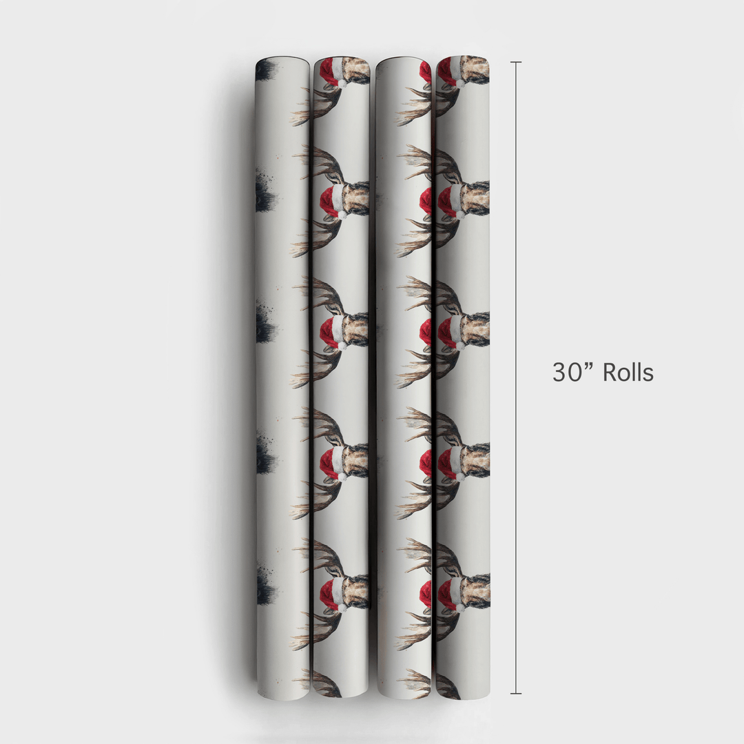 Mooseletoe Merriment - Wrapping Paper - Aspen & Arlo