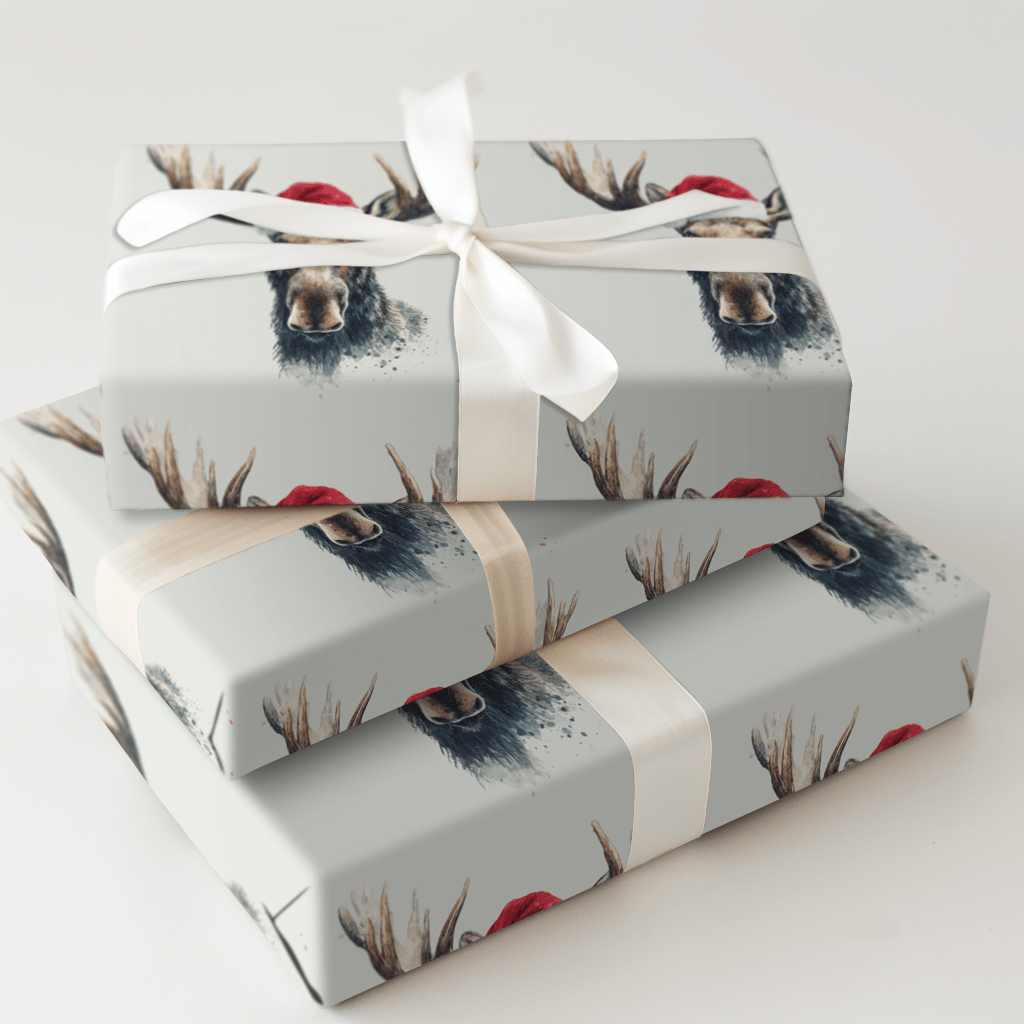 Mooseletoe Merriment - Wrapping Paper - Aspen & Arlo