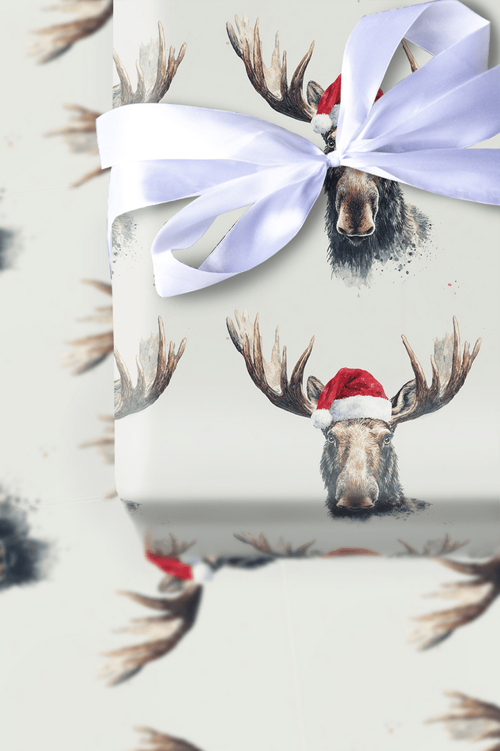 Mooseletoe Merriment - Wrapping Paper - Aspen & Arlo