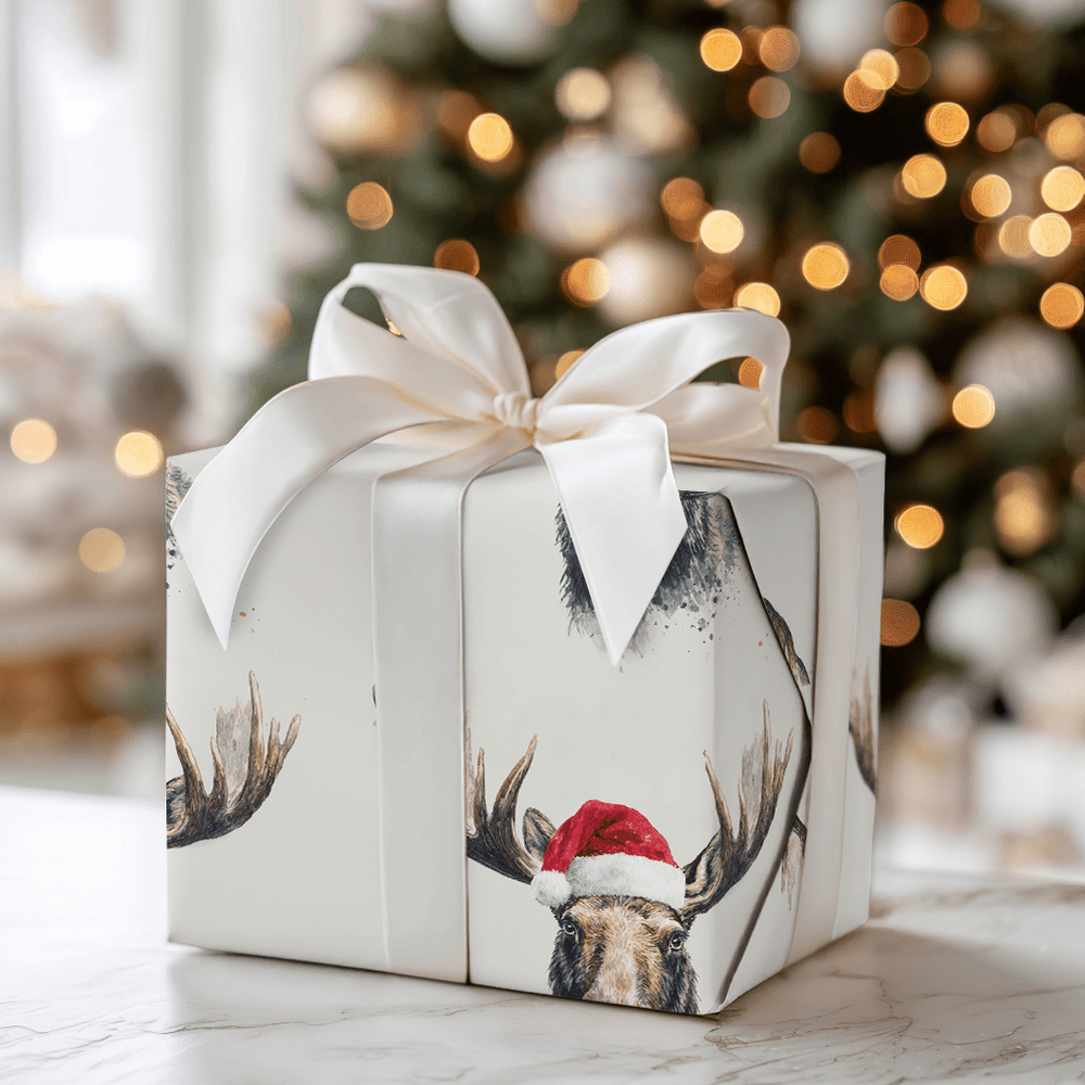 Mooseletoe Merriment - Wrapping Paper - Aspen & Arlo