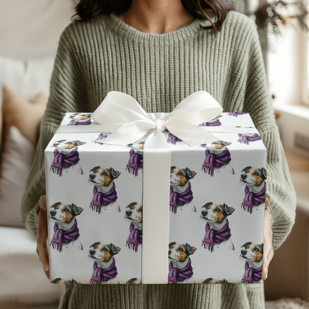 Neck and Neck - Wrapping Paper - Aspen & Arlo