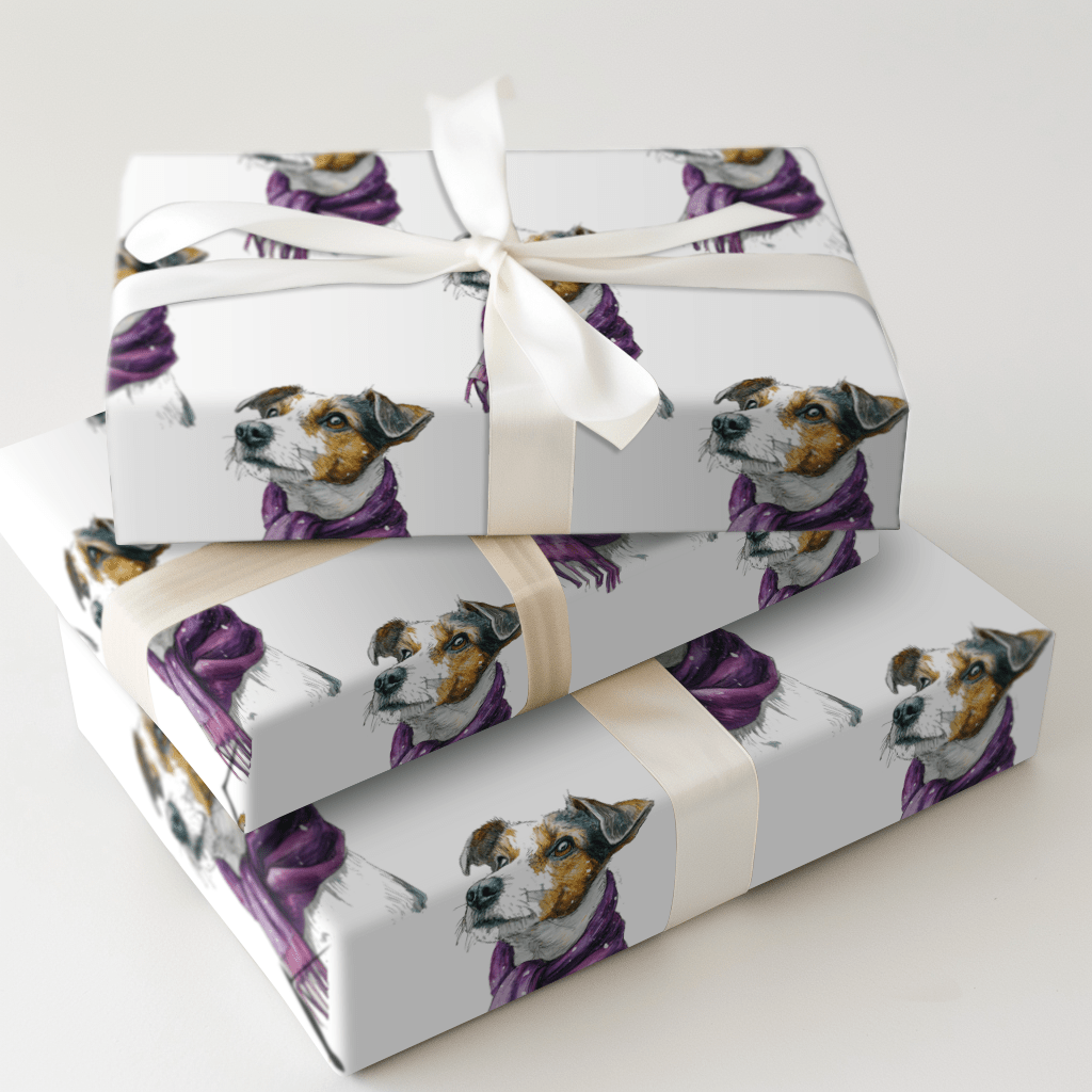 Neck and Neck - Wrapping Paper - Aspen & Arlo