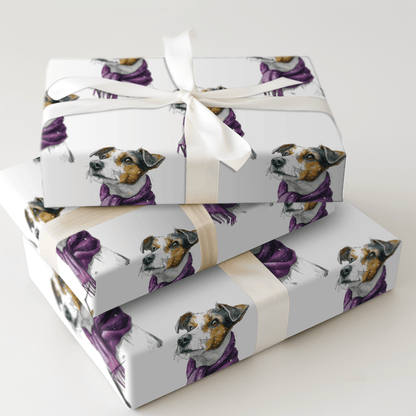 Neck and Neck - Wrapping Paper - Aspen & Arlo