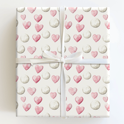 Tee Off Love - Wrapping Paper - Aspen & Arlo