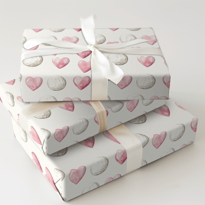 Tee Off Love - Wrapping Paper - Aspen & Arlo