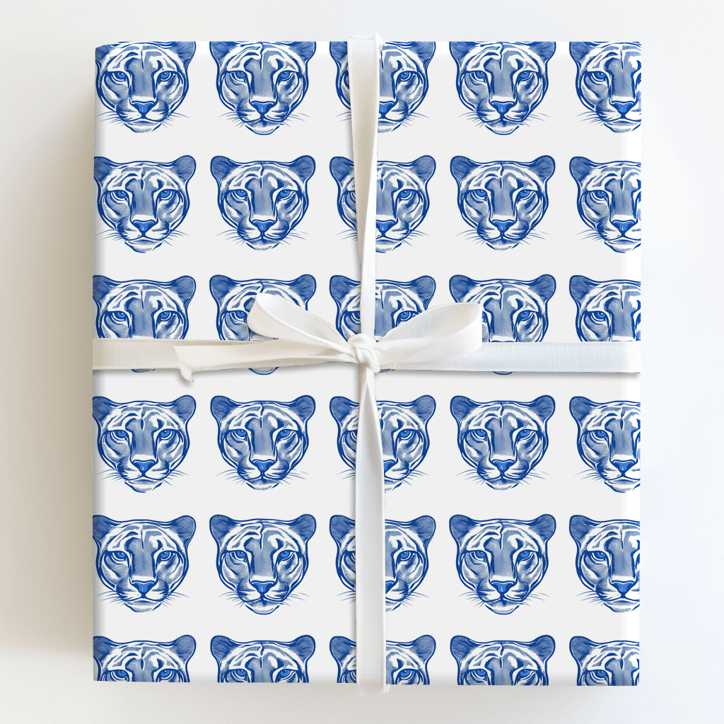 The Blues - Wrapping Paper - Aspen & Arlo