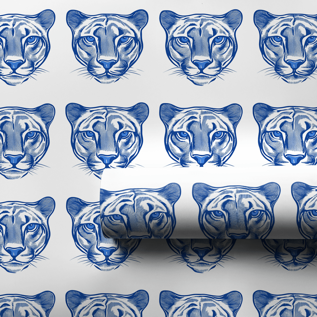 The Blues - Wrapping Paper - Aspen & Arlo