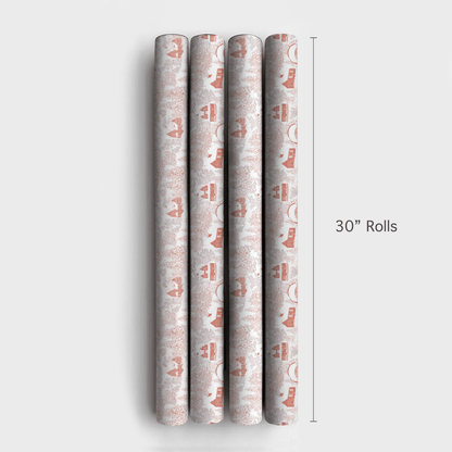 Joyful Claus - Wrapping Paper - Aspen & Arlo