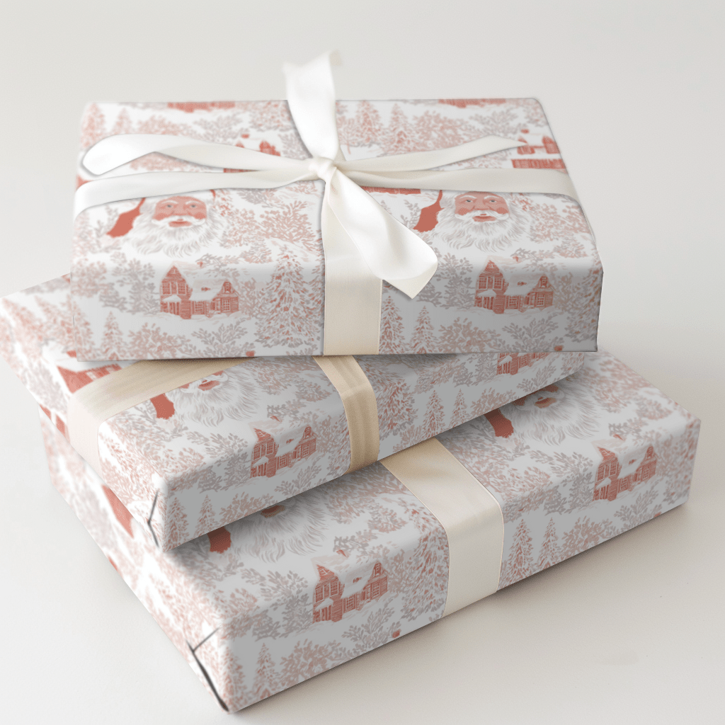 Joyful Claus - Wrapping Paper - Aspen & Arlo