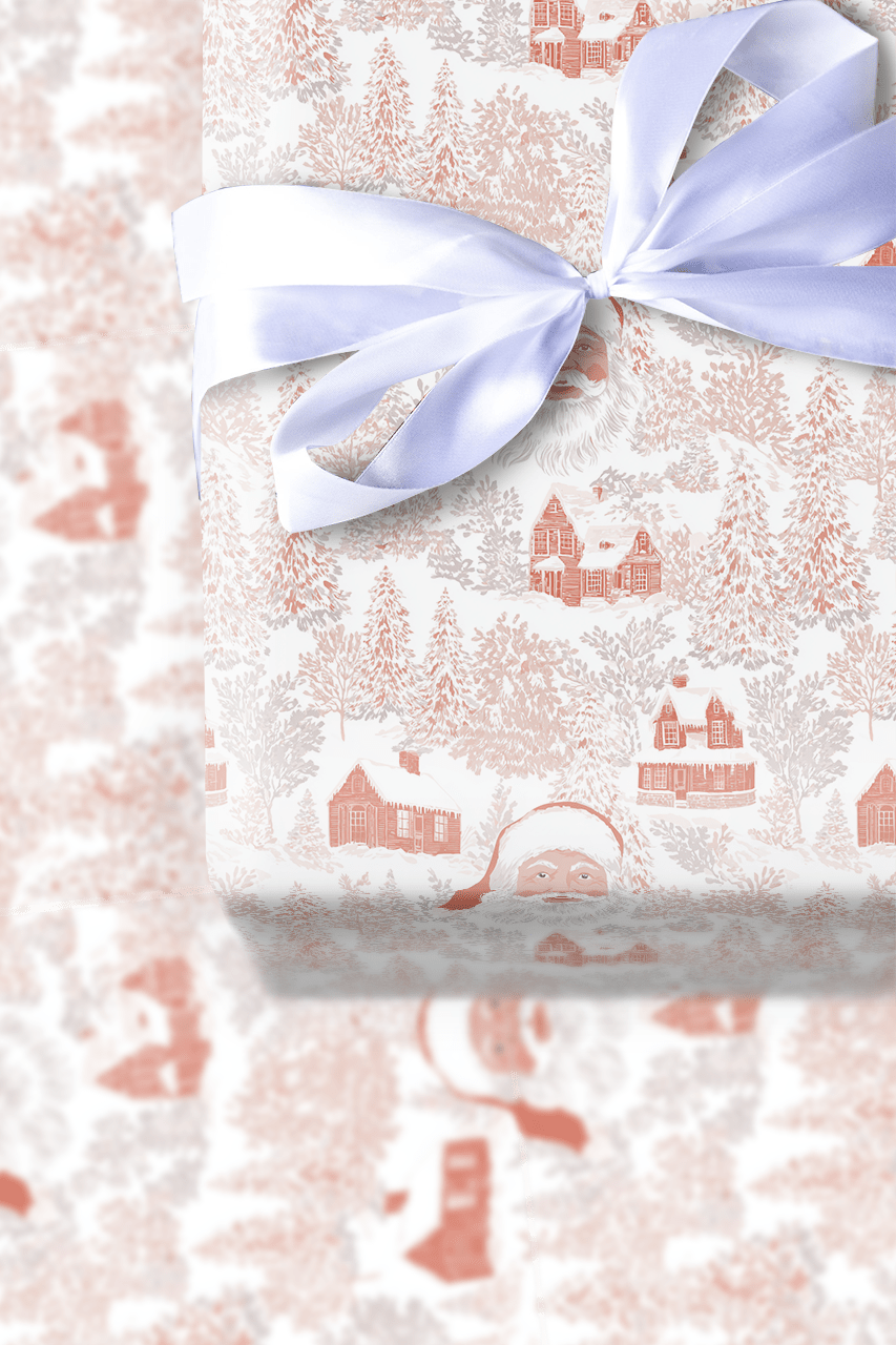 Joyful Claus - Wrapping Paper - Aspen & Arlo
