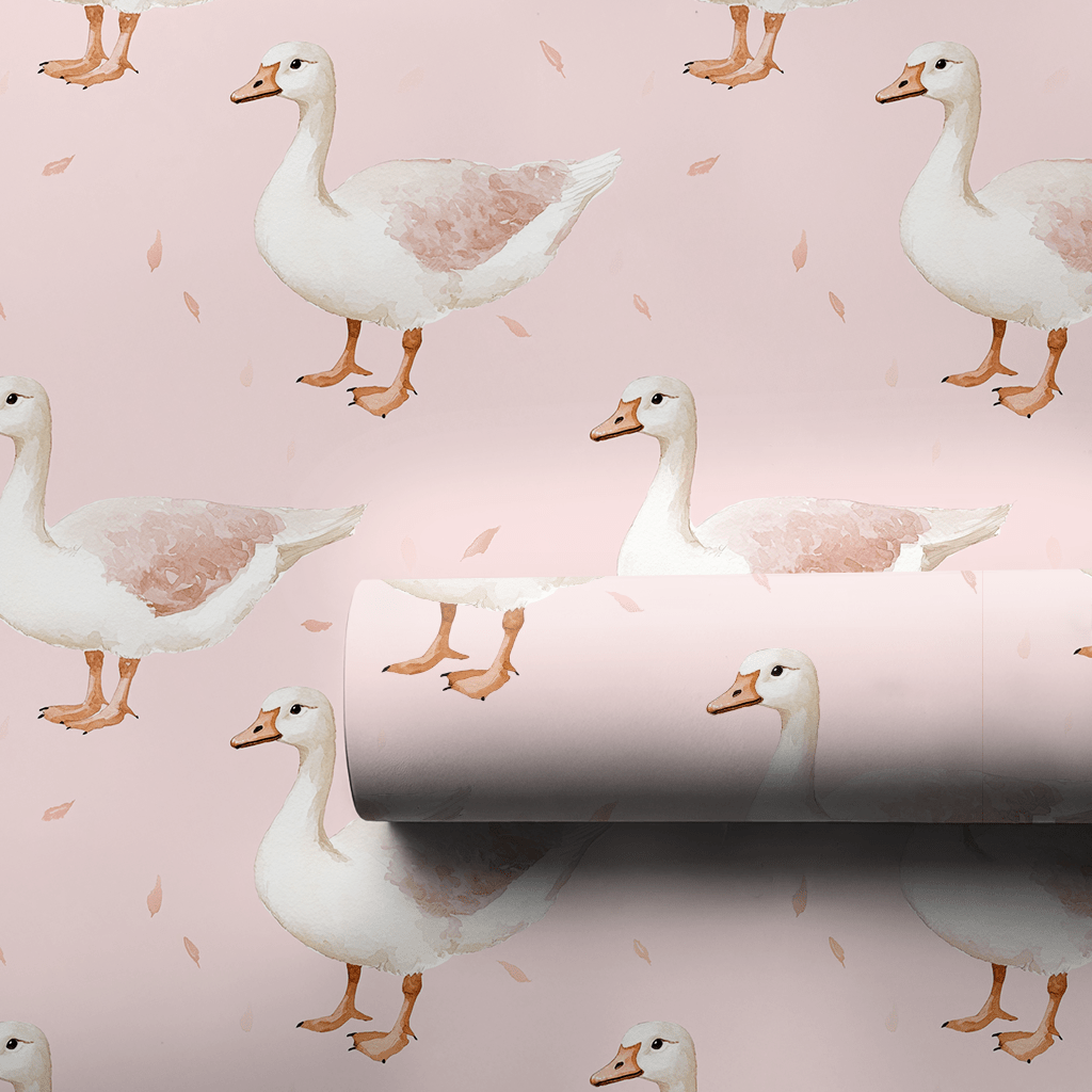 Honk If You Love Pink - Wrapping Paper - Aspen & Arlo