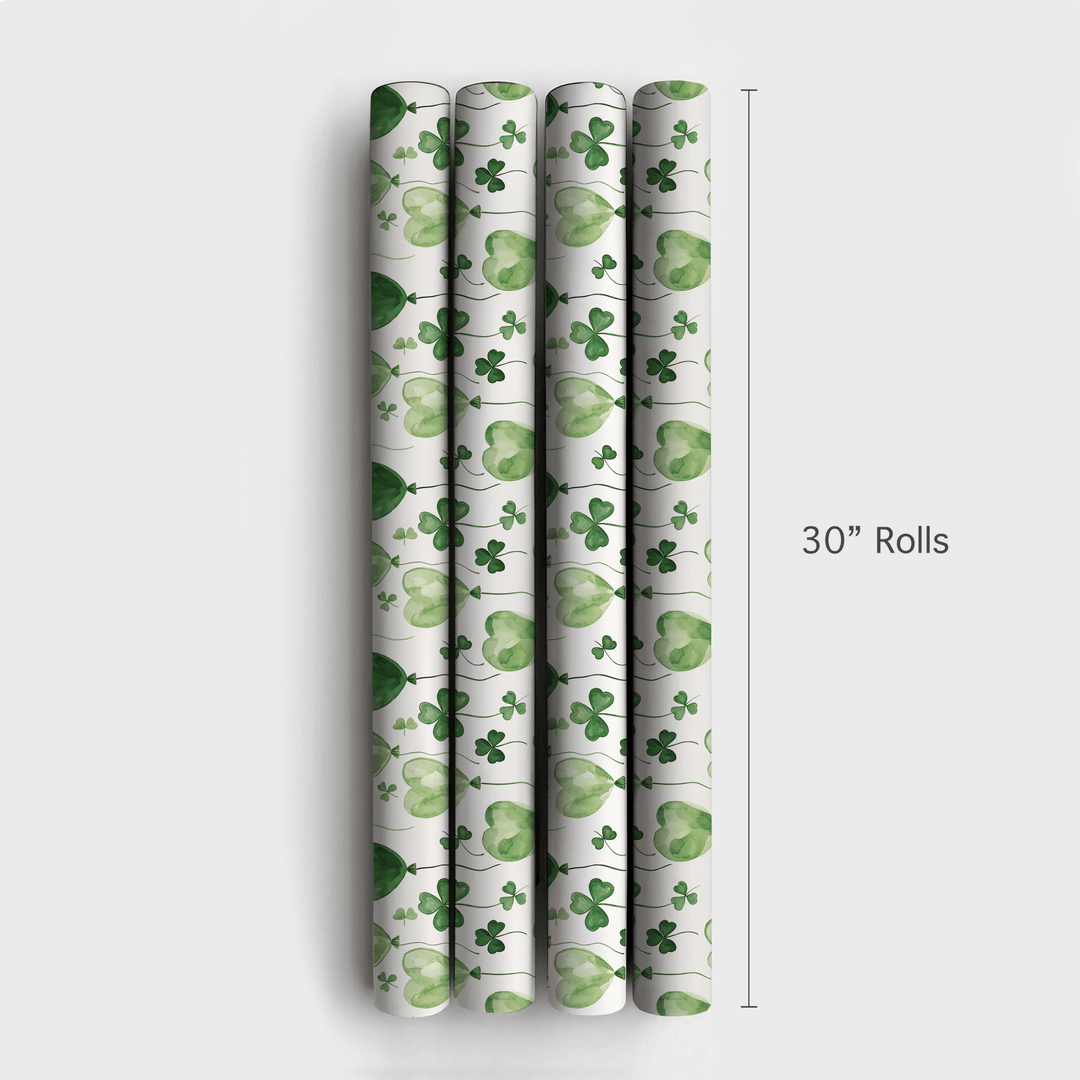 Shamrocking My Birthday - Wrapping Paper - Aspen & Arlo