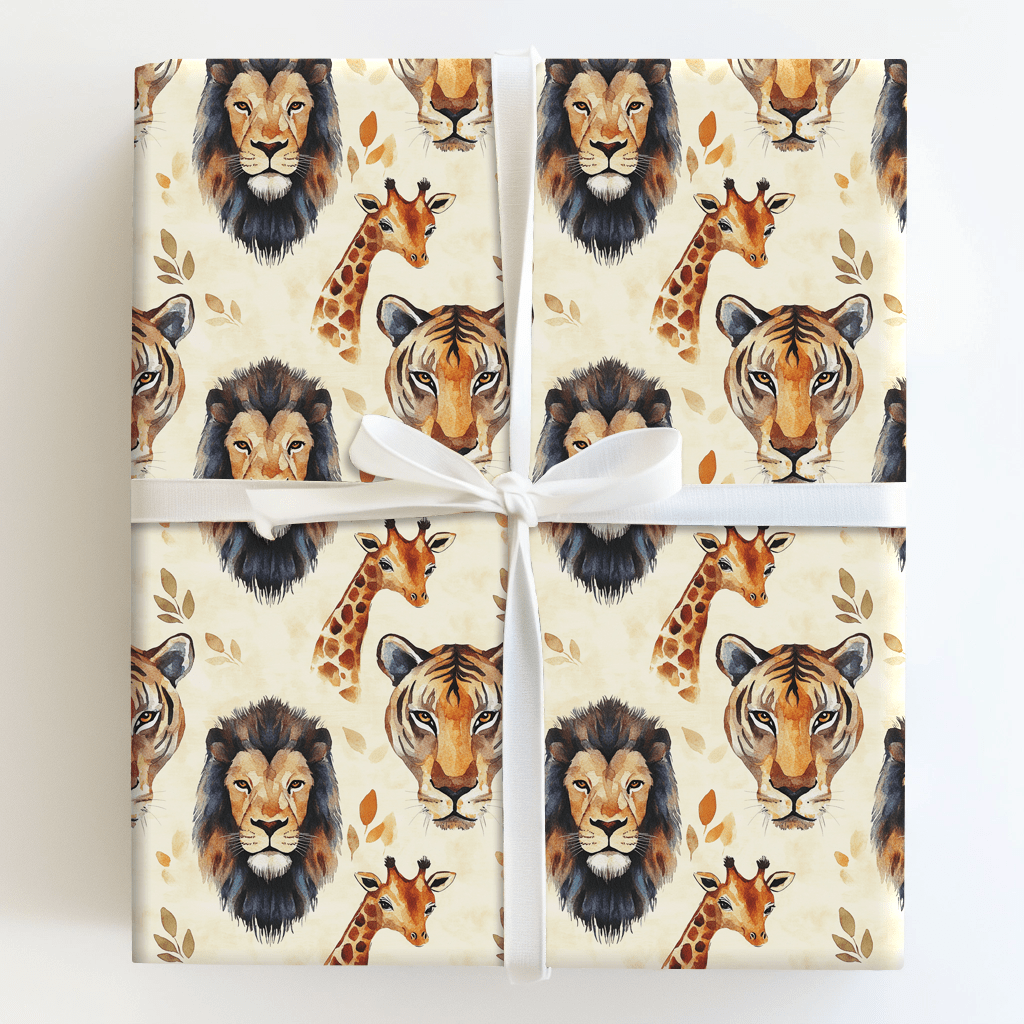 Time to Get Wild - Wrapping Paper - Aspen & Arlo