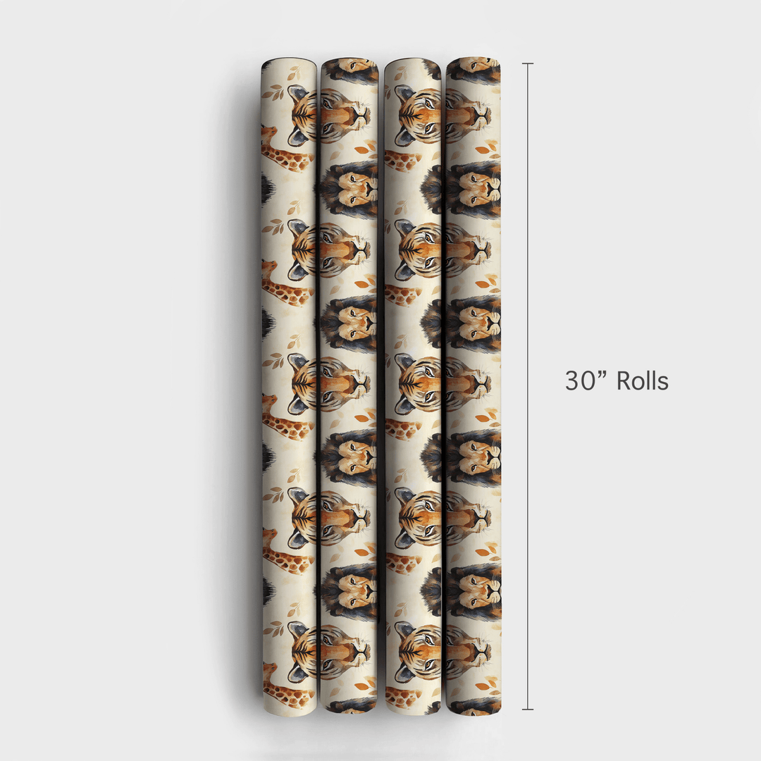 Time to Get Wild - Wrapping Paper - Aspen & Arlo