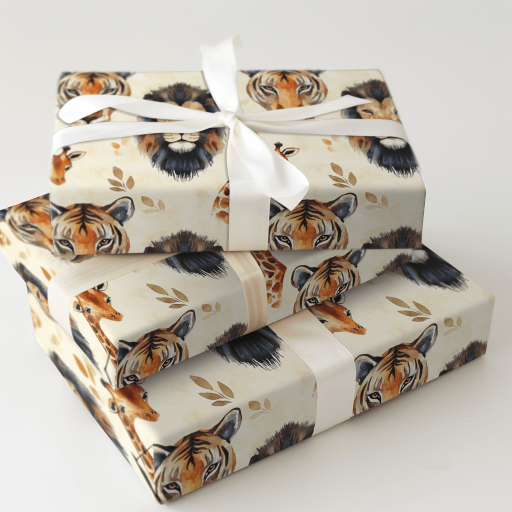 Time to Get Wild - Wrapping Paper - Aspen & Arlo