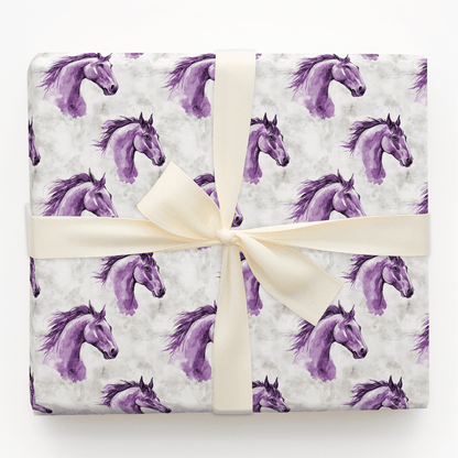 Violet Mane - Wrapping Paper - Aspen & Arlo