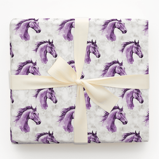 Violet Mane - Wrapping Paper - Aspen & Arlo