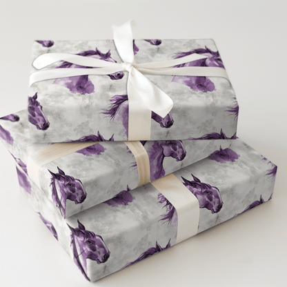 Violet Mane - Wrapping Paper - Aspen & Arlo